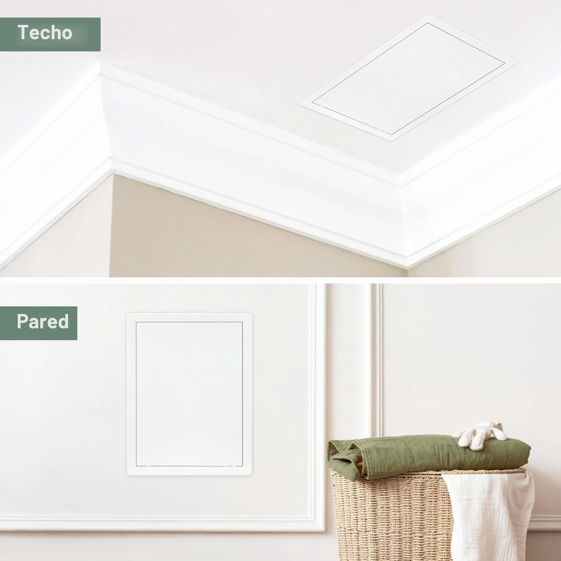 Vent Systems Panel de Acceso 300x400 Plástico ABS para Pared y Techo