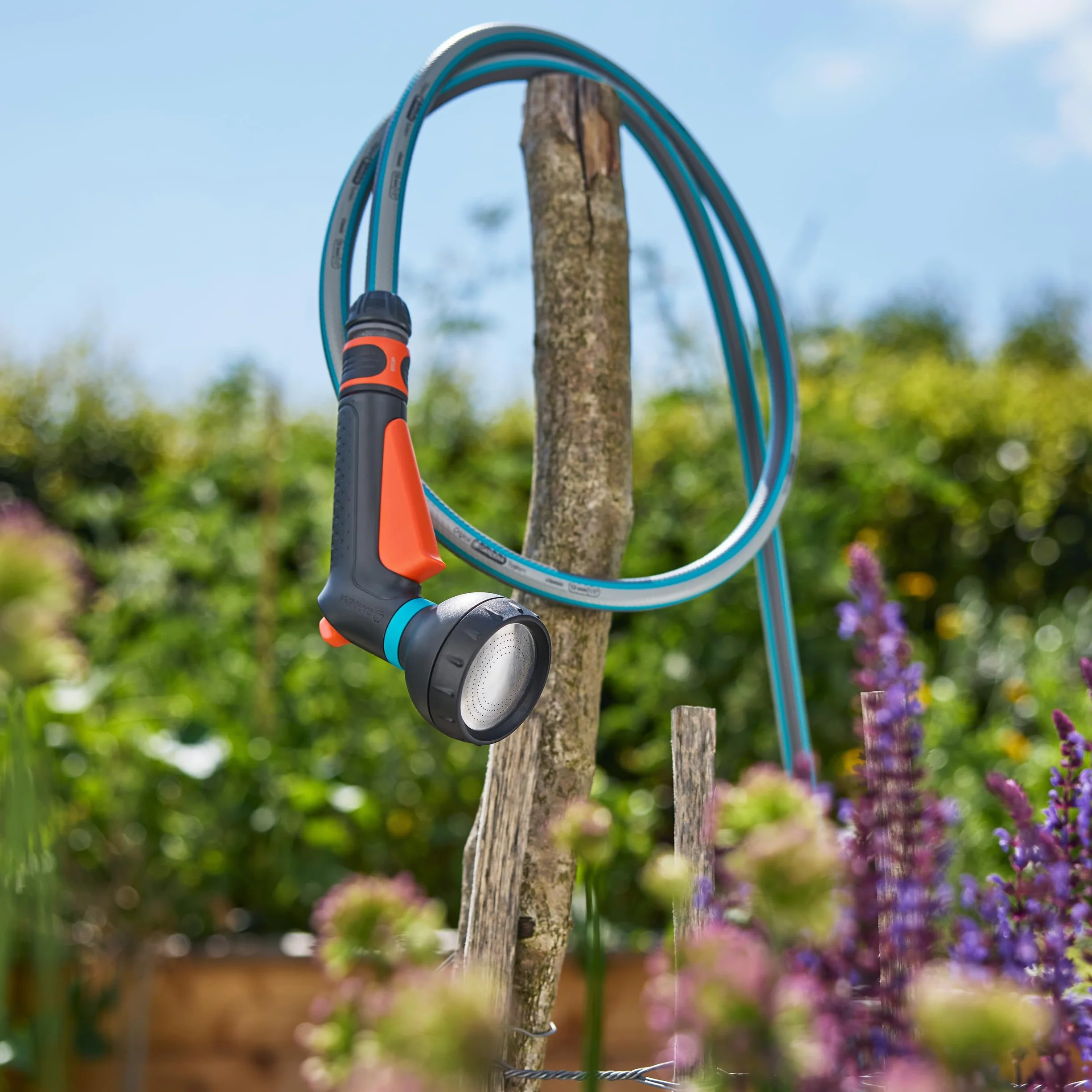 Gardena Pulverizador de Manguera de Jardín Clásico, Patrón de Pulverización Suave para Riego de Plantas, Fabricado en Alemania