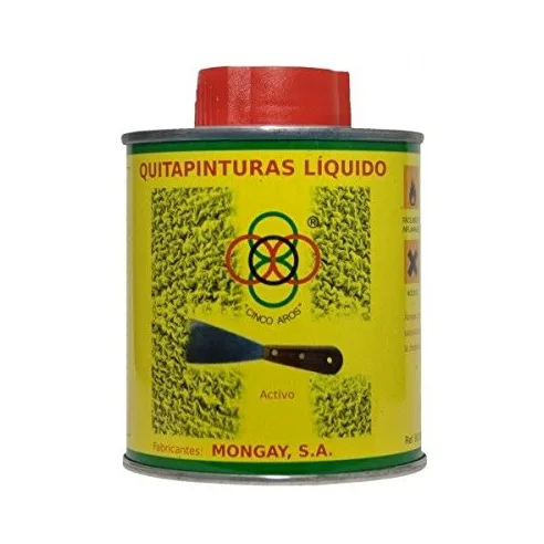 QUITAPINTURAS CINCO AROS 750 ml.