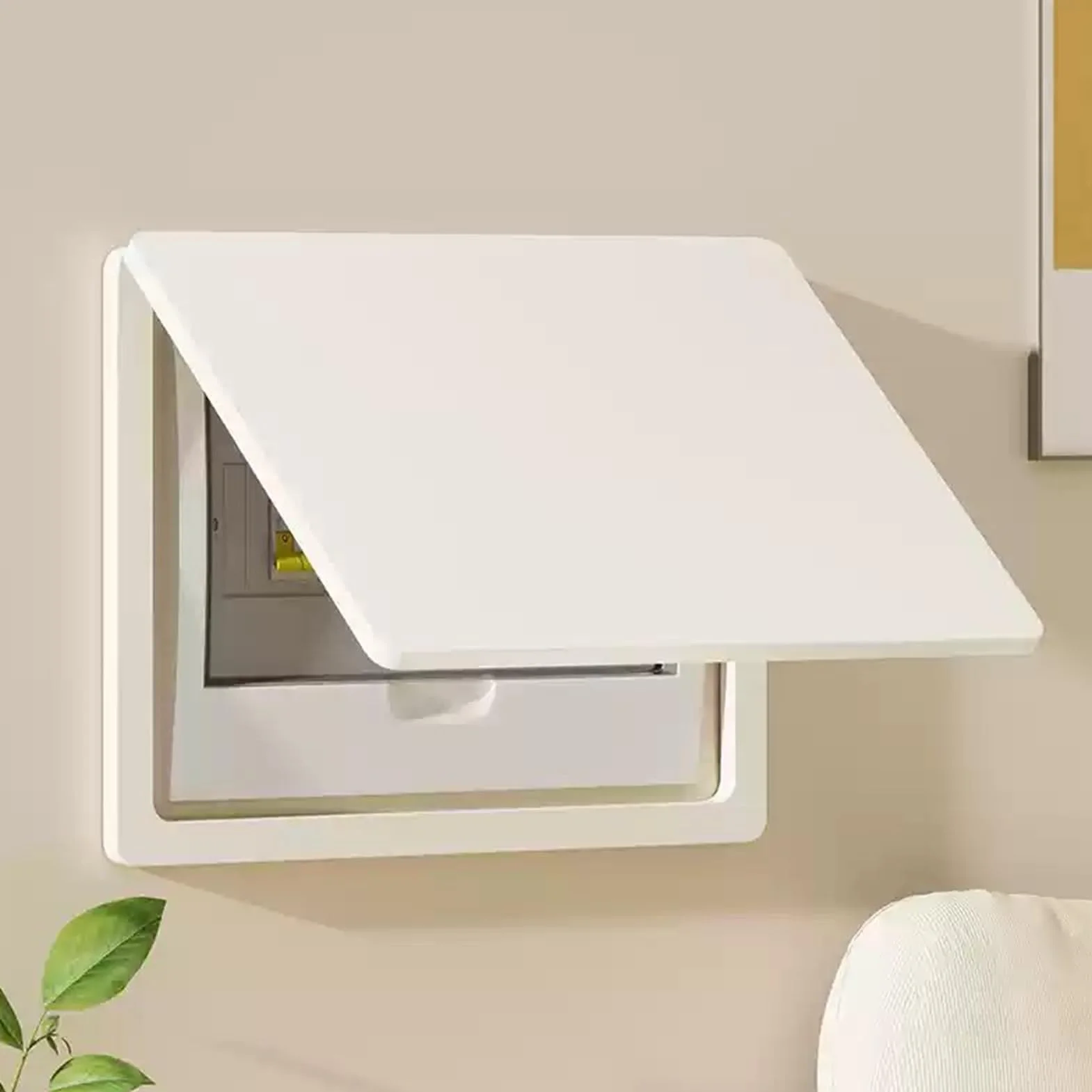 Tapa de Cuadro eléctrico, Tapa Decorativa para eléctrico Cubierta Contador luz, Caja distribución, Flip Oculto,decoración doméstica Cubre electrico(35x25cm) tapar electrico