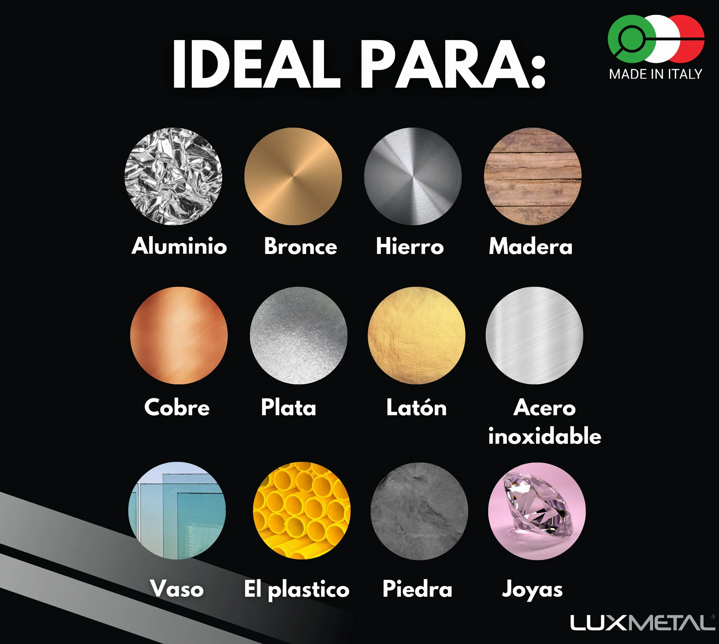 Lux Metal - Kit de Pulido 2 Pasta de Pulido Abrasiva de 250 g y 2 Discos de Pulido 100 mm Sisal Algodón Discos Broca para Pulir Metales Acero Inoxidable Aluminio Set de Pulido Latón Cobre Rueda