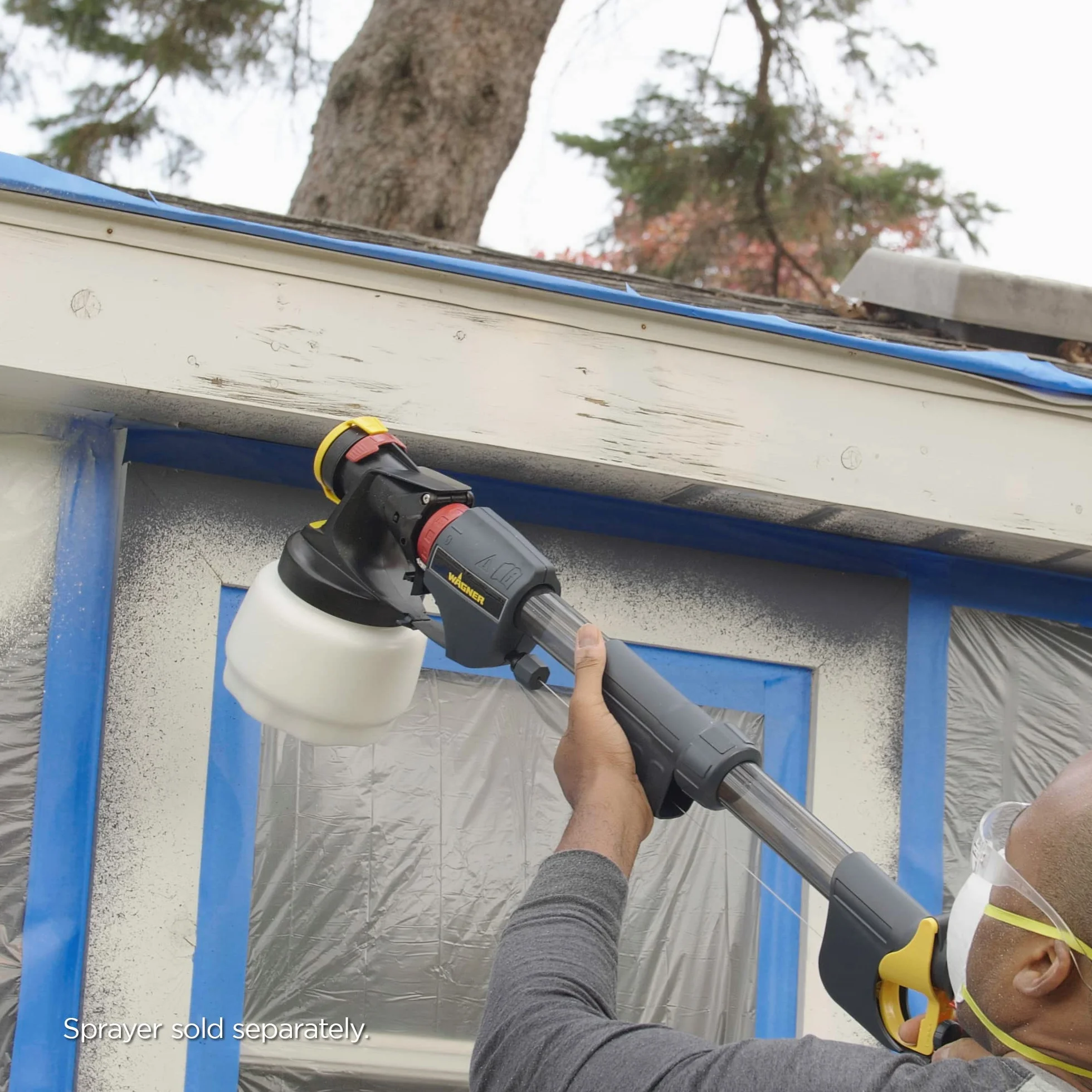 WAGNER extensión del asa Extension para un Mayor Alcance 60 cm, Accesorio para Sistemas de pulverización de Pintura
