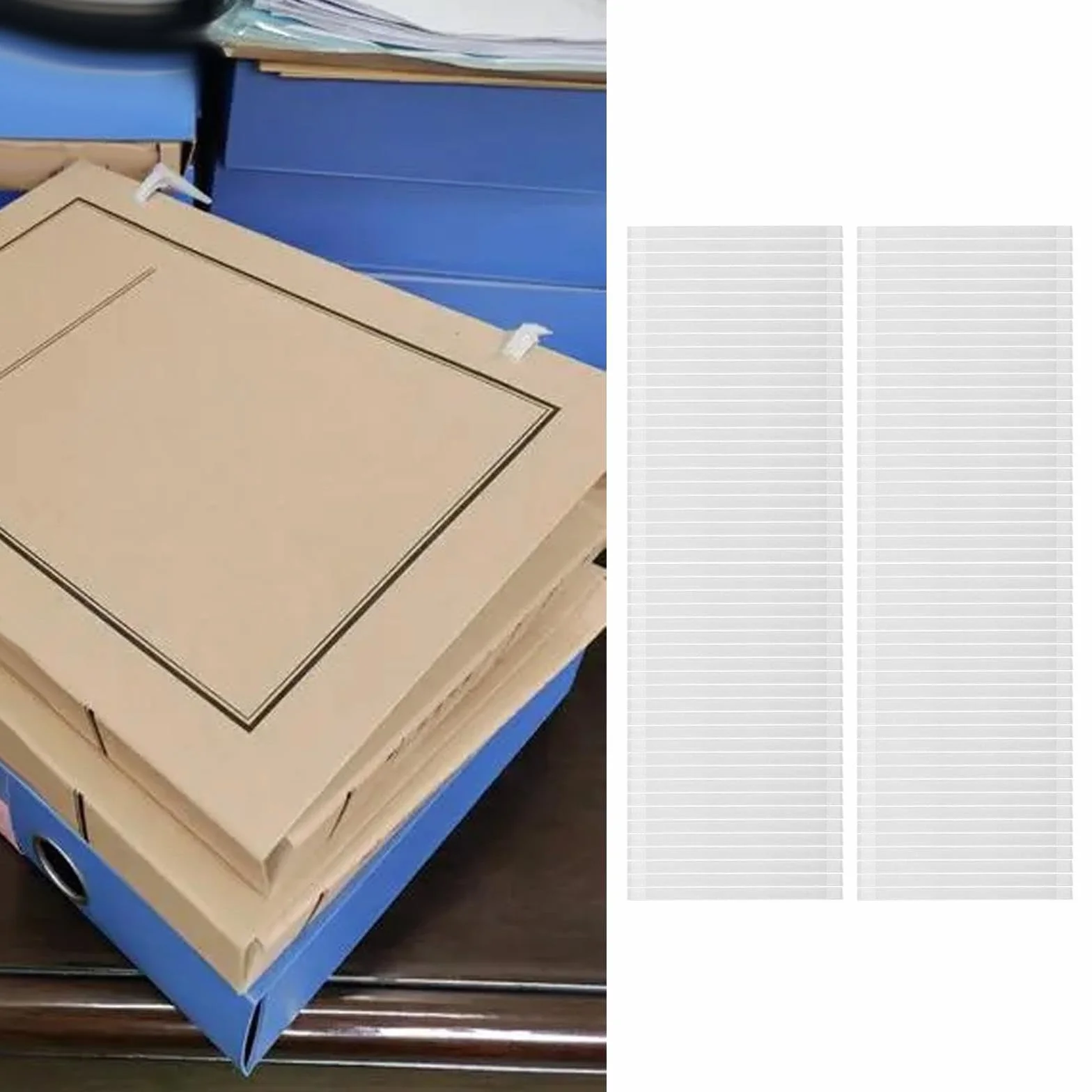 Generic Tiras de pegamento térmico EVA, tiras de pegamento termofusible, pegamento para encuadernación de libros de 10mm, tiras de encuadernación, 100 Uds.