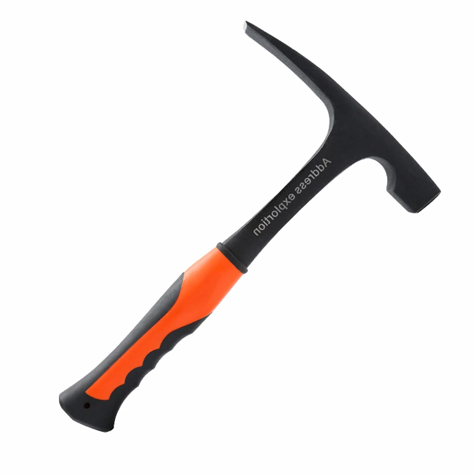 Geológico Exploración Martillo, Martillo Geológico Profesional 850g, Geología Rock Pick Hammer, Pico de Roca de Cabeza Plana, Herramienta de Exploración de Minerales para Geología al Aire Libre, 285mm