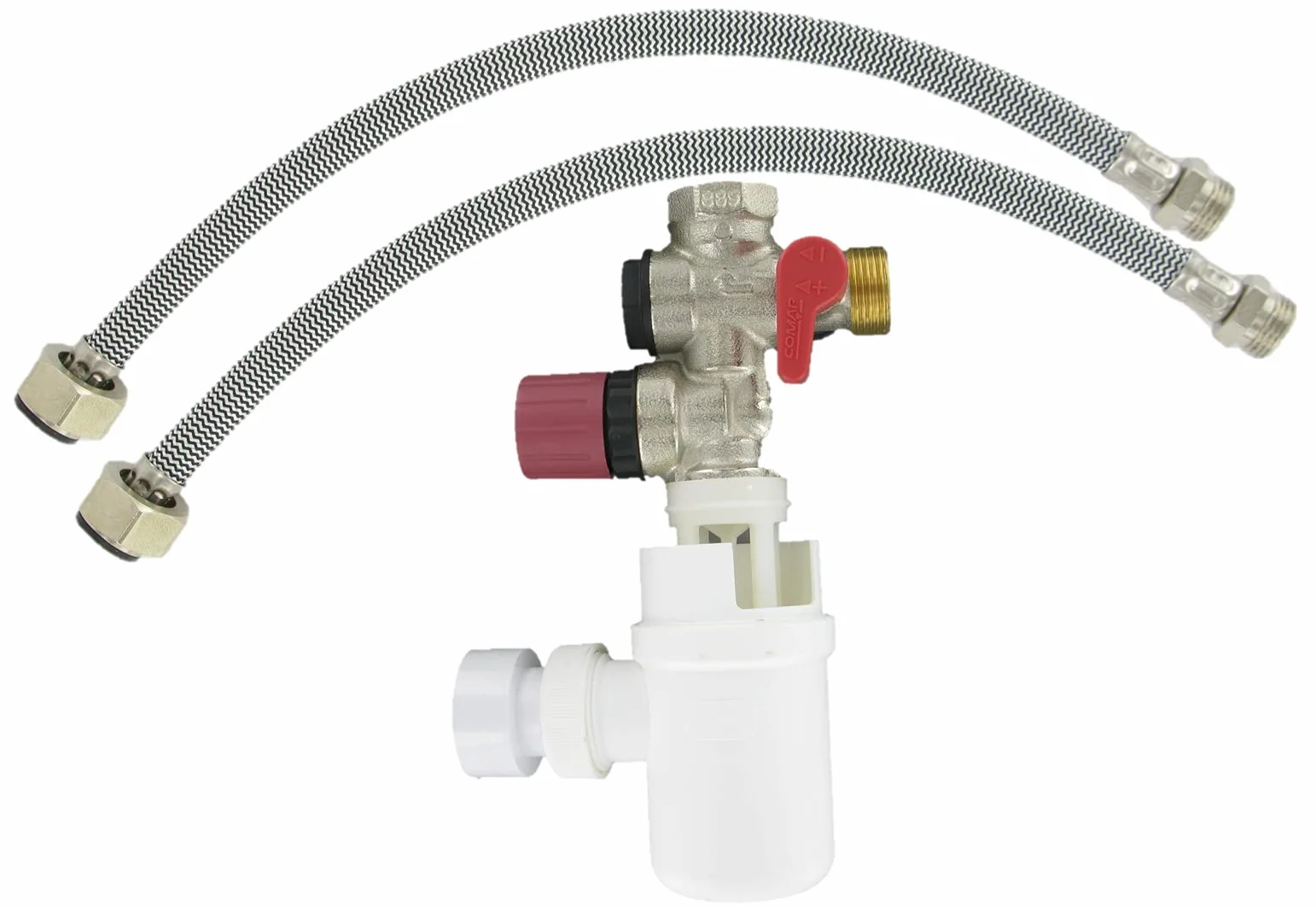 Comap S600502 Grupo de Seguridad para Calentador de Agua con Tubo de Sifón 2 Pulgadas