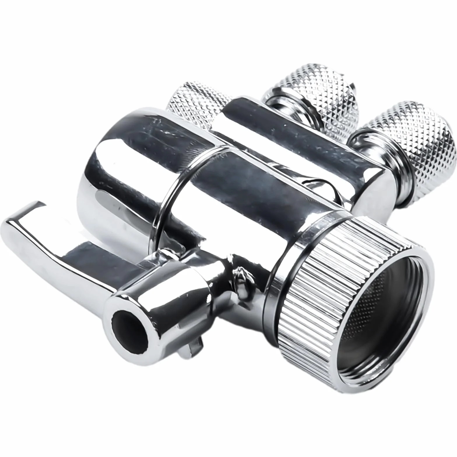 Válvula desviadora de filtro para Amway Espring, flujo bidireccional de 3/8 pulgadas y 5/16 pulgadas, mango de metal, se adapta a conexiones de grifo M22 x M24, compatible con sistema Ro de