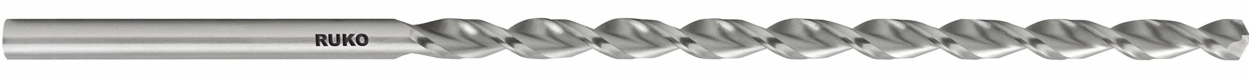RUKO 254050 - Broca helicoidal DiN 1869 TL 3000, HSS-G, extra larga (5.00 mm)
