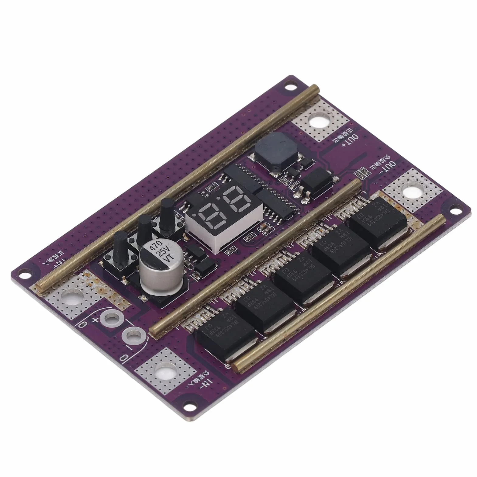 Tablero de Control de Soldador por Puntos, Pantalla Digital, 12V, 99 Engranajes, 2390A, Kit con Bolígrafos de Soldadura, para Baterías