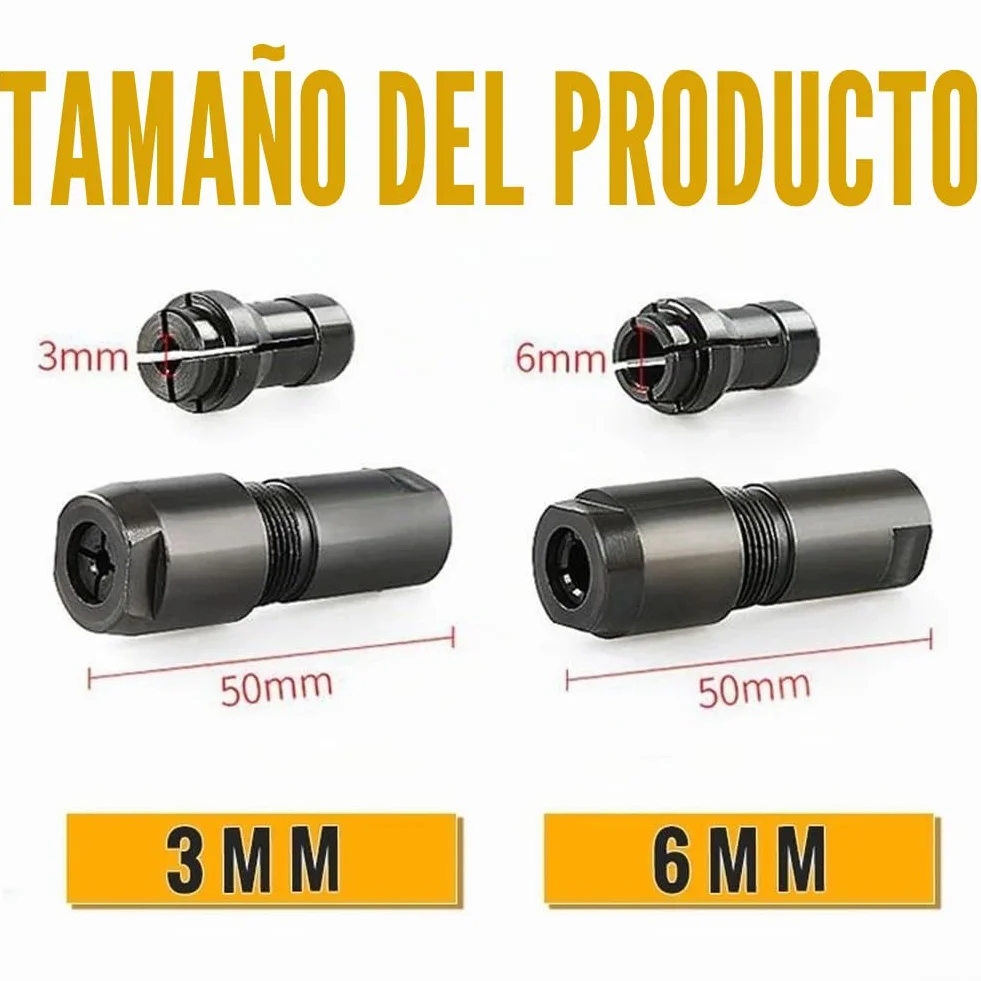 Accesorios para amoladora angular, 2 adaptadores modificados para convertir a amoladoras rectas M10 Compatibilidad