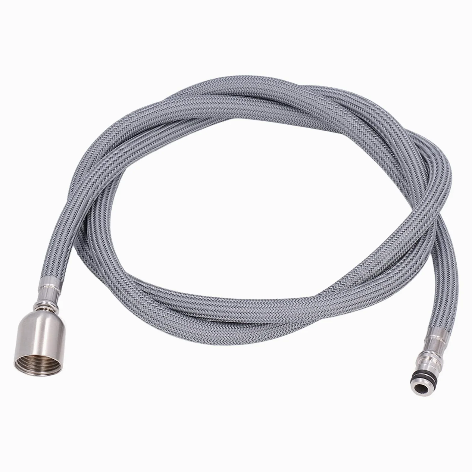Manguera de Ducha Grifo Extraíble G1/2 1,5 M Flexible PVC Trenzada Nailon Repuesto Baño Cocina Universal