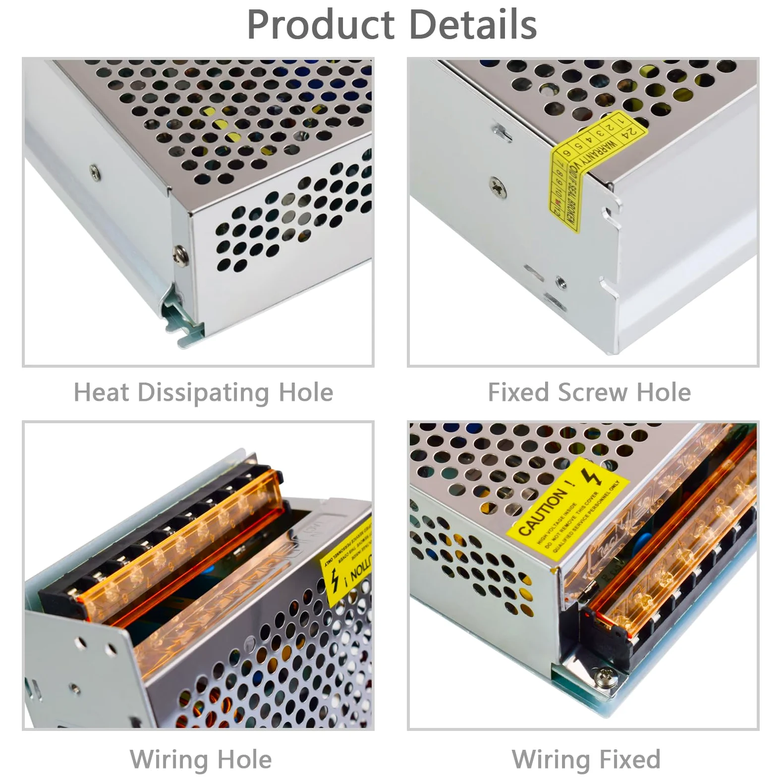 Fuente de Alimentación Conmutada 5V 40A 200W, Transformador AC 110/220V a DC 5V, Convertidor para Pantalla LED, Automatización Industrial y Monitorización