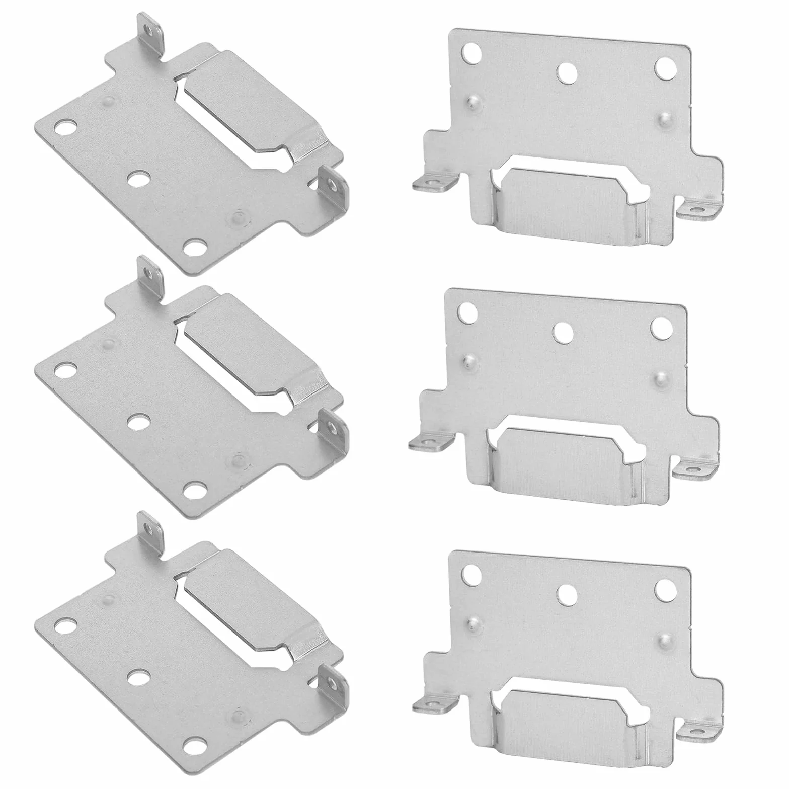 6 Soportes Placa de Montaje para Estructura de Cama,IKEA 116791 SKORVA, Ideal para conversiones de Camping y autocaravanas - Repuesto (sin Tornillos) (Número de artículo 116791)