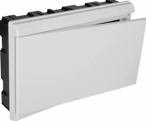 Solera 5206CB - Conjunto caja, tapa, marco y pta blanco para caja de distri.De 410x270x68.38 element. Empotrar.