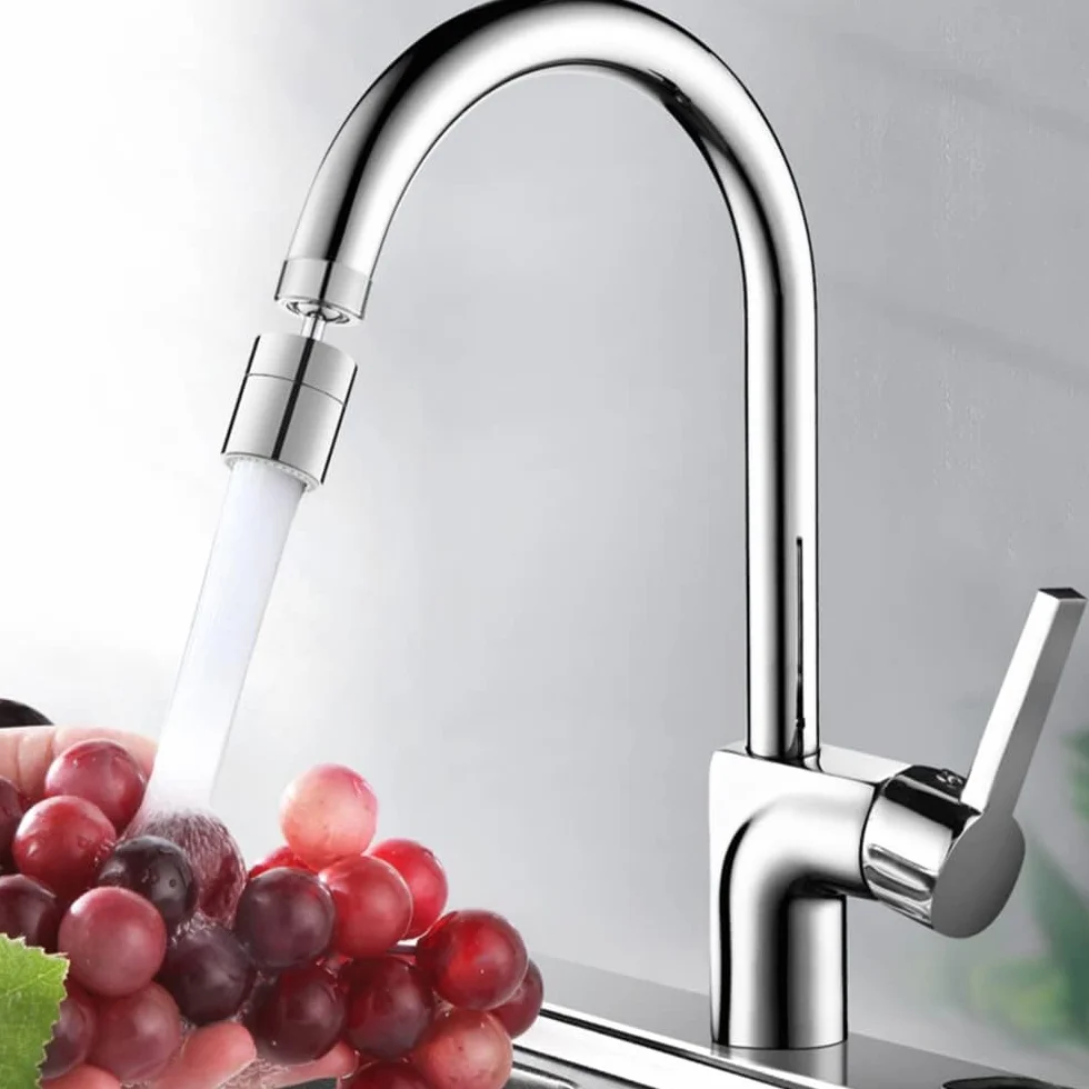 Aireador de Grifo Giratorio 360 Latón 2 Modos M22 M24 Difusor Cocina