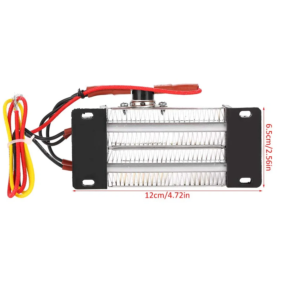 300W 220V Termostato Aislado Tipo Elemento Calentador de Cerámica Elemento Calentador Eléctrico Rápidamente Seguridad para Fábricas