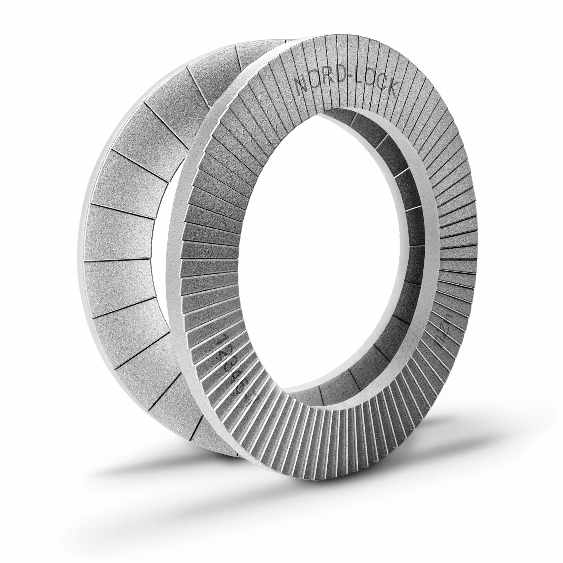 Arandela de seguridad | Arandelas Nord-Lock con ala ancha (mayor diámetro externo), NL14sp | Pares por paquete: 4 | 15,2 mm x 30, 7 mm x 3,4 mm
