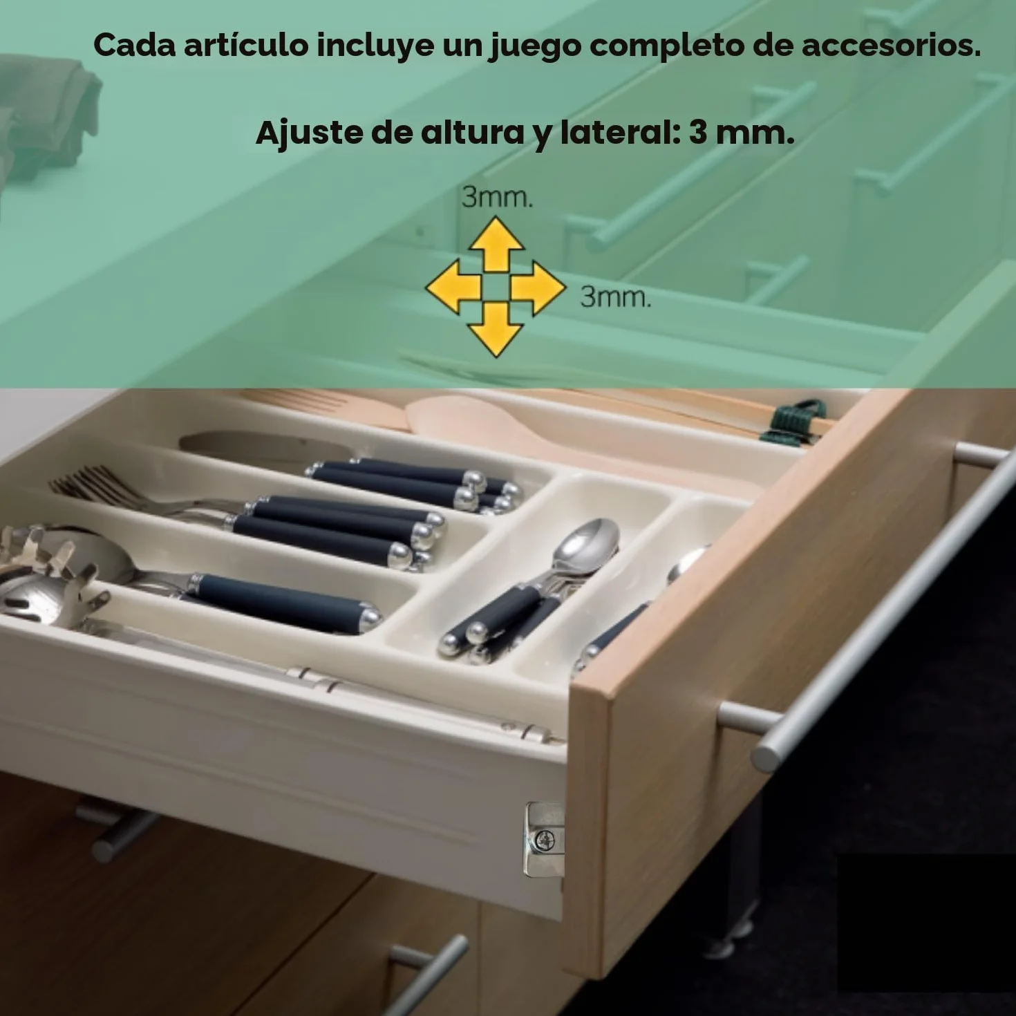 Ganchos de repuesto para cajón frontal Supra Indaux