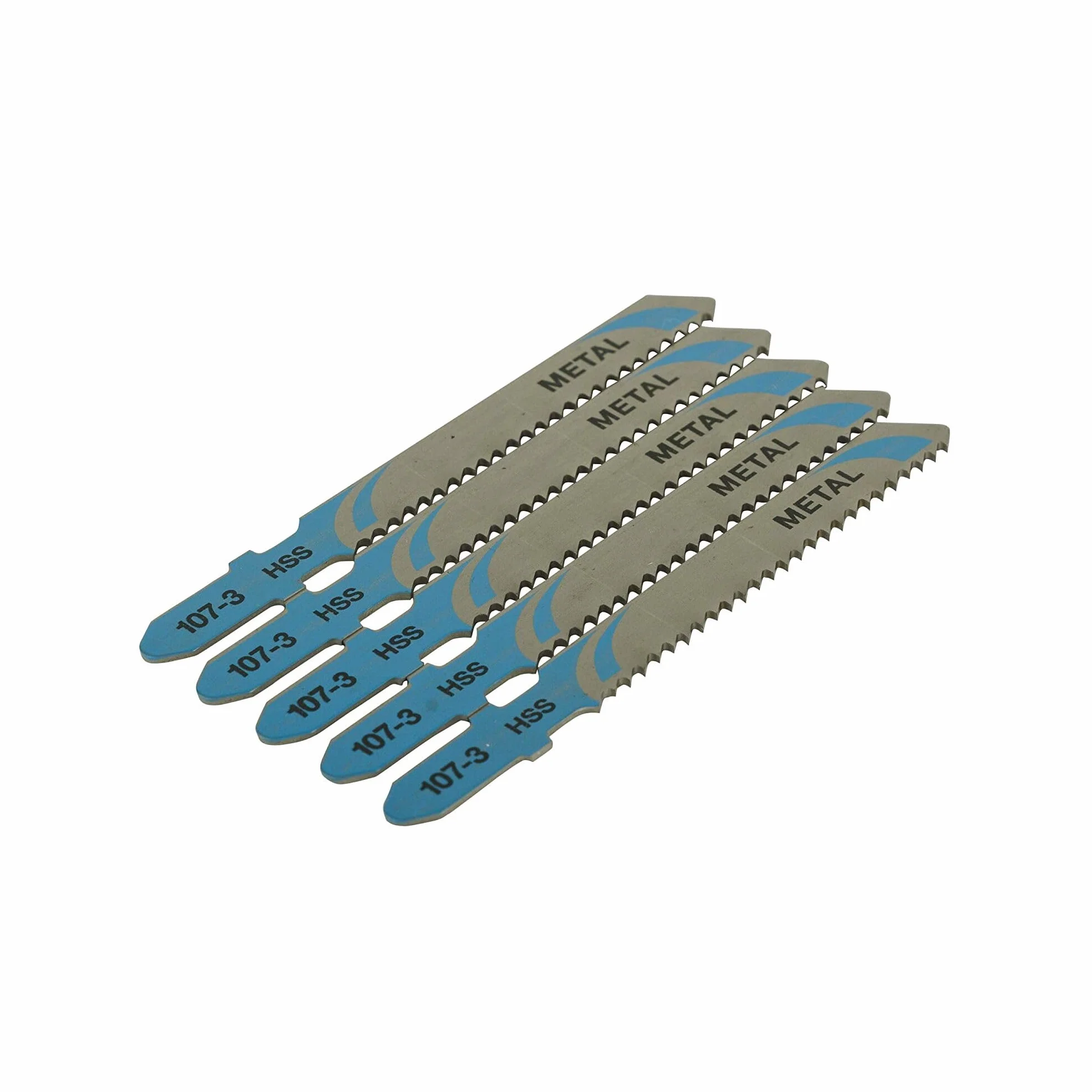 DeWalt Hojas de sierra de calar HSS 76 mm 2 mm para metales espesos no ferrosos aluminio