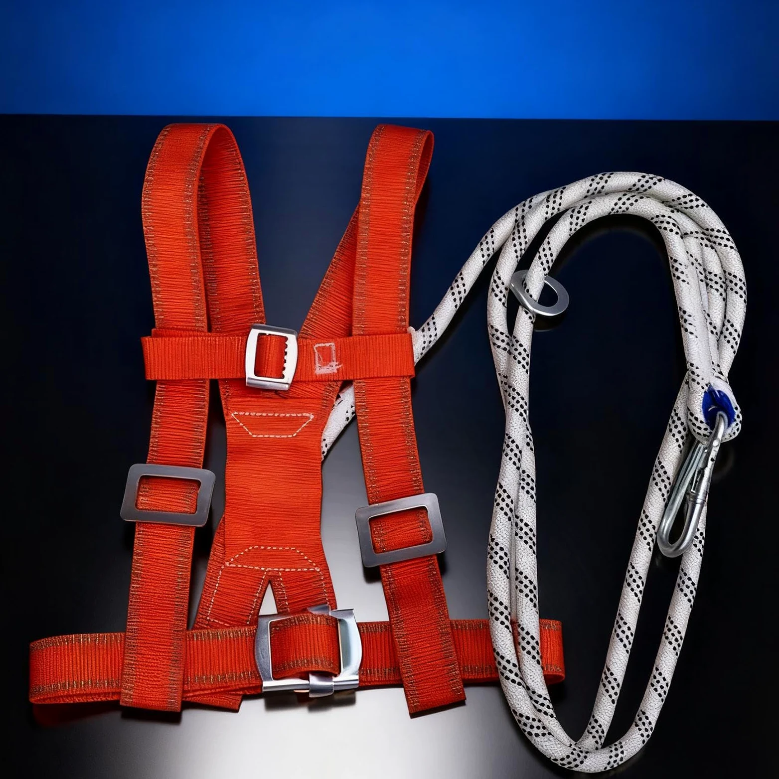 Arnés De Seguridad Para Construcción,Absorción De Impactos Ajustable | Arnés De Construcción Protección Contra Caídas - para Mantenimiento, Puente, Almacén, Profesionales, Limpiador de Ventanas,