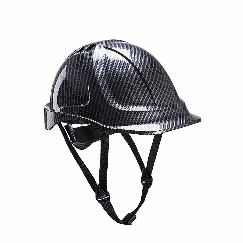 Portwest Casco Endurance Con Aspecto De Fibra De Carbono, Color: Gris, PC55GRR