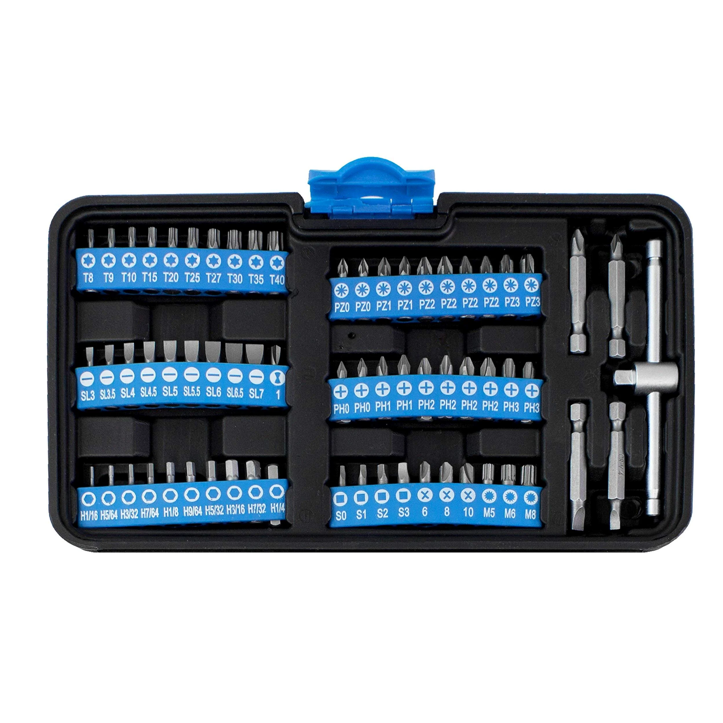 Karcher Juego de llaves de carraca y de vaso - 130 piezas - carraca de calidad 1/4" hecho de cromo vanadio