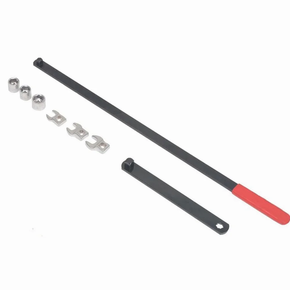 Herrajes, herramientas, juegos de herramientas, juegos de herramientas manuales, juego de herramientas de 8 piezas con cinturón serpentino