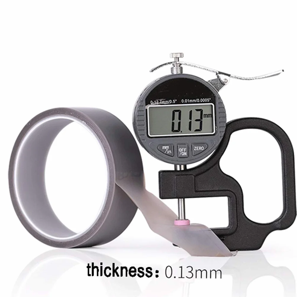 Cinta, Cinta De Película De Teflón, Cinta De Alta Temperatura, Película De PTFE, Mecanismo De Sellado Fino De Teflón, Cinta De Sellado para Máquina De Bolsas, Cinta Anti,0.13-W 50mmx10m