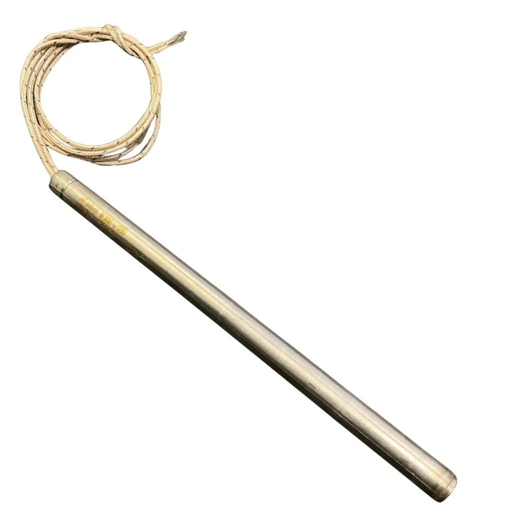 Bujía, resistencia de encendido L. 170 mm Diám. 9,9 mm, 300 W para estufas de pellet, calderas, quemadores
