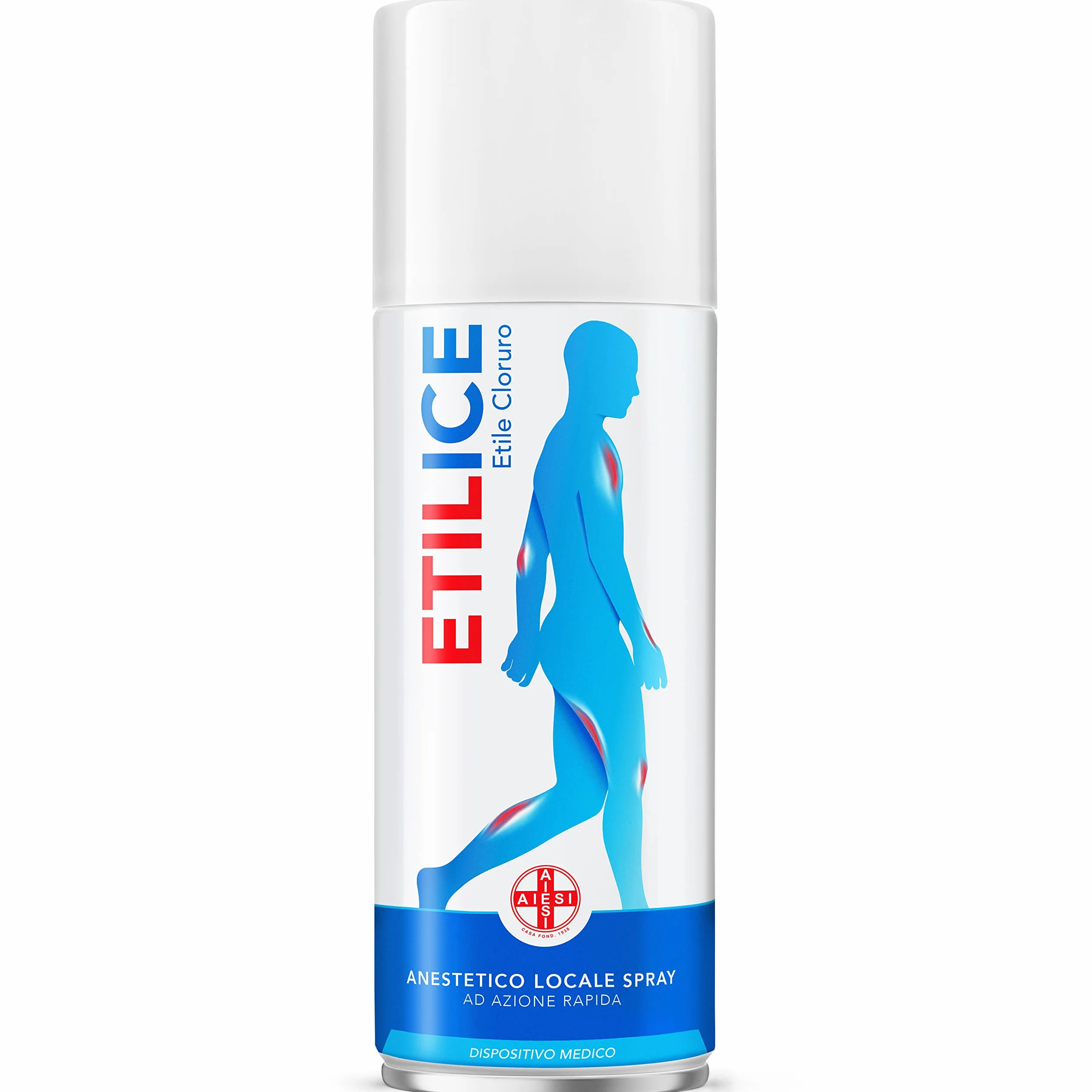 AIESI® Cloruro de etilo aerosol 175 ml ETILICE # Hielo Spray de anestesia instantáneo # Original Dr.Henning # Made in Germany
