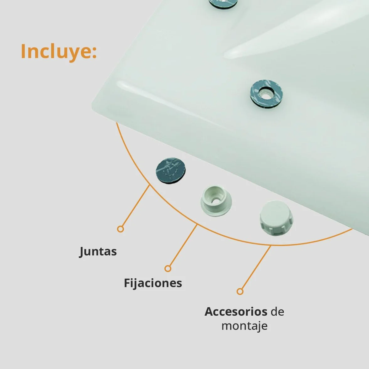 Cúpula Blanco Opal para Claraboya Techo Rectangular - Incluye Juntas, Fijaciones y Accesorios de Montaje - Tragaluz - Fabricada en Metacrilato - CxD = 60 x 90 cm - ExF = 74 x 104 cm
