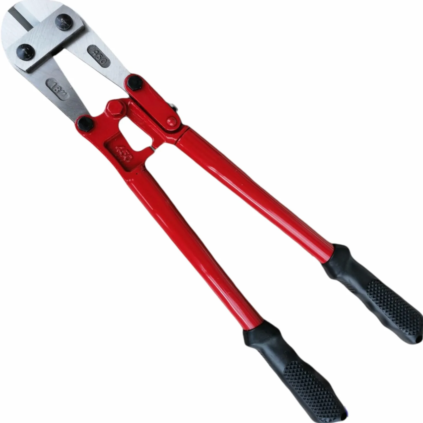 SIO Cizalla Cortapernos Profesional 18" (450 mm) – Corta Varillas, Pernos, Tornillos, Cadenas y Alambrón – Corta Pernos de Acero para Taller, Construcción, Cerrajería y Mantenimiento - Heavy Duty