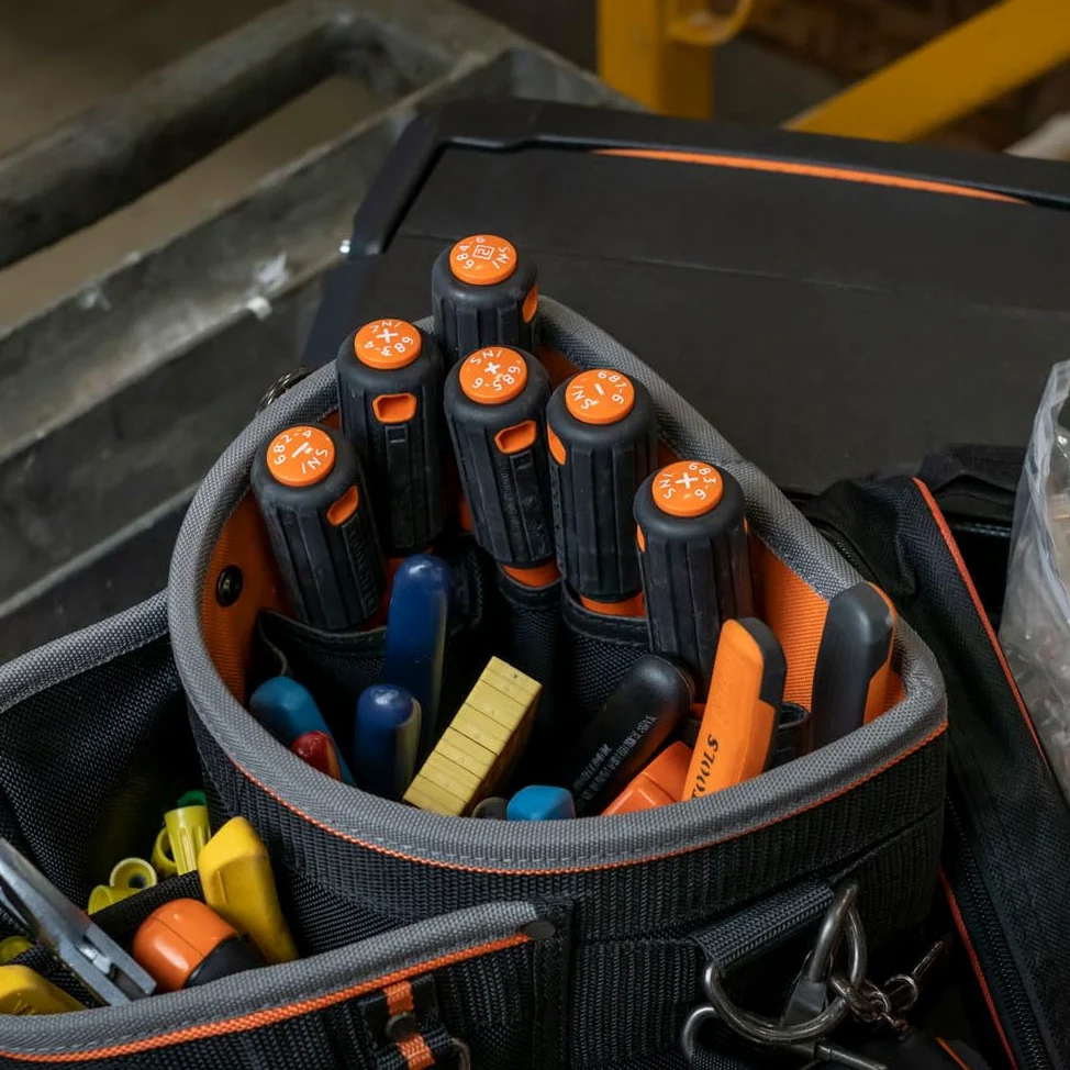 Klein Tools 85076INS | Juego De Destornilladores Aislados VDE | 6 Piezas | Aislamiento 1000 V IEC 60900 | Fabricado En EE UU