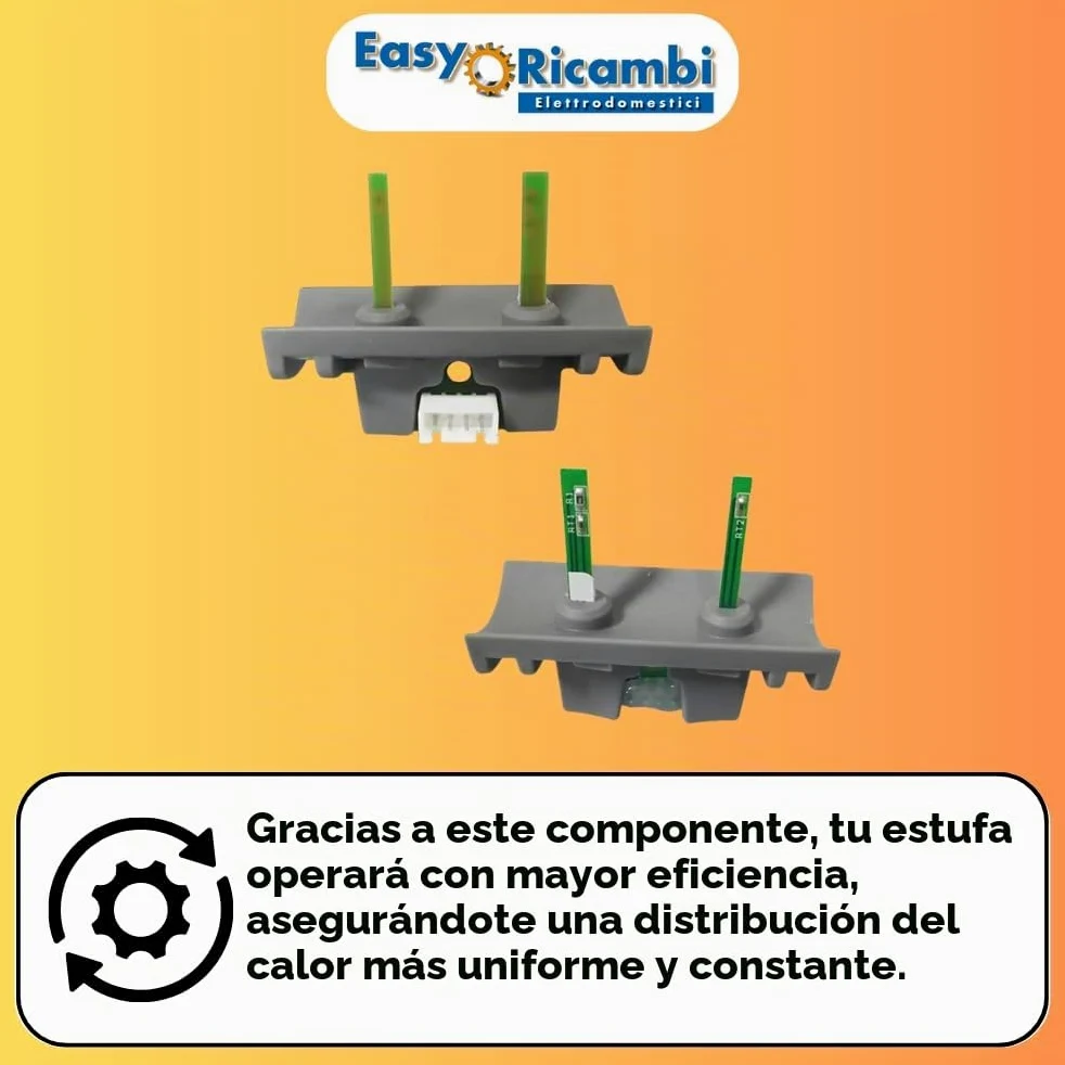 Sensor de flujo de aire debímetro Micronova para estufa de pellets - Compatible con estufas Nórdica Extraflame Dalzotto ECOTECK LAMINOX LA NORDICA EXTRAFLAME RAVELLI RDS