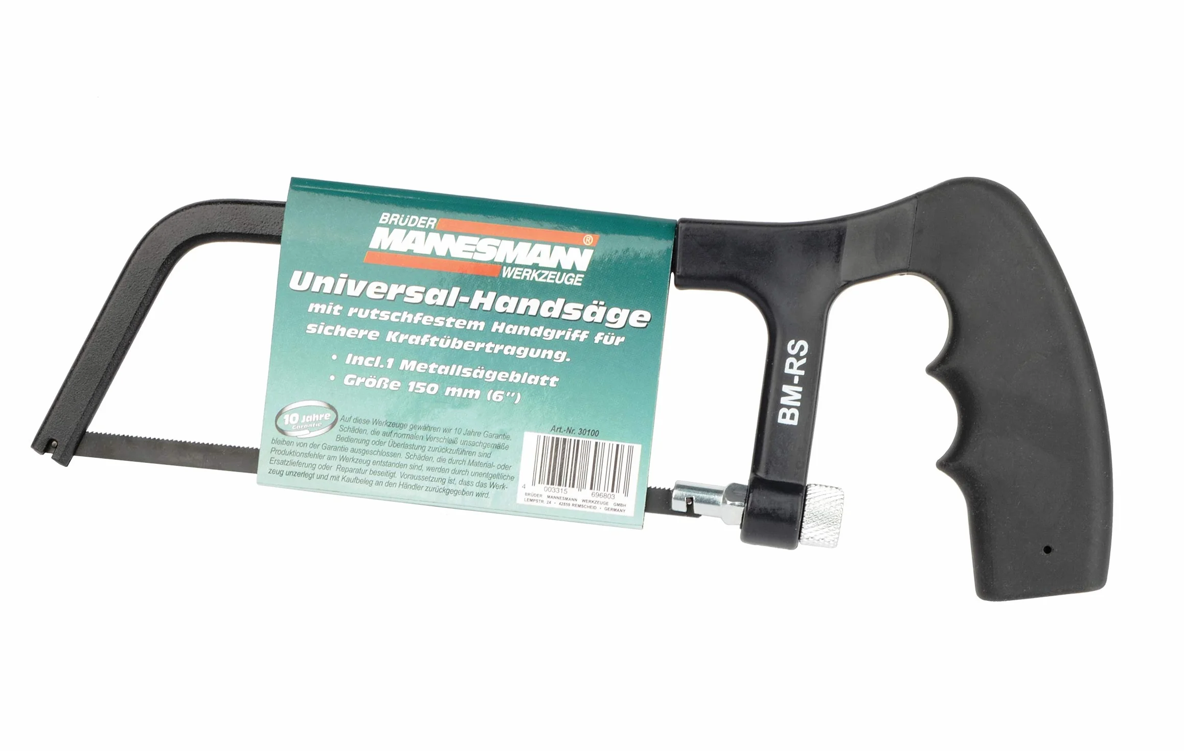 Mannesmann - M30100 - Sierra de 6,5" con 2 hojas
