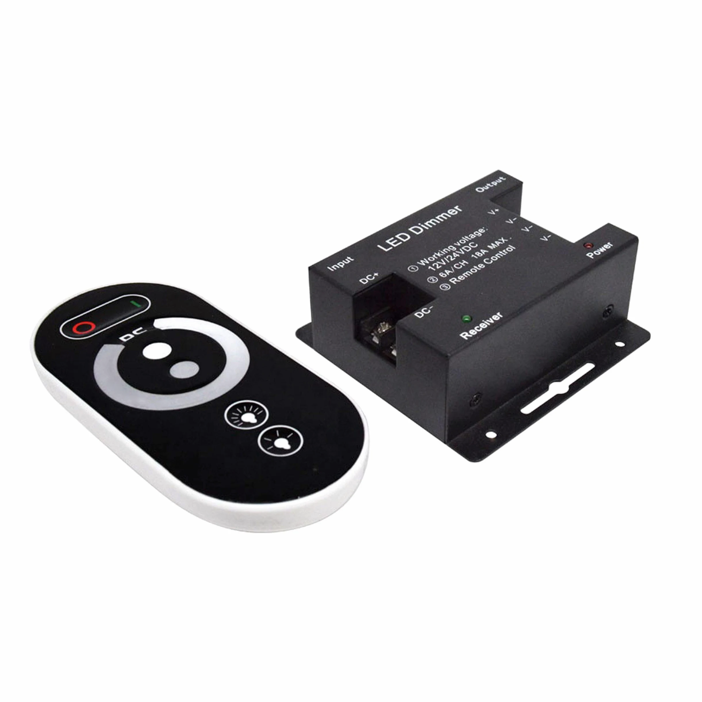 Regulador de Intensidad LED Táctil, 12 V CC, Con Mando a Distancia Para Lámparas LED Regulables, Voltaje CC (18