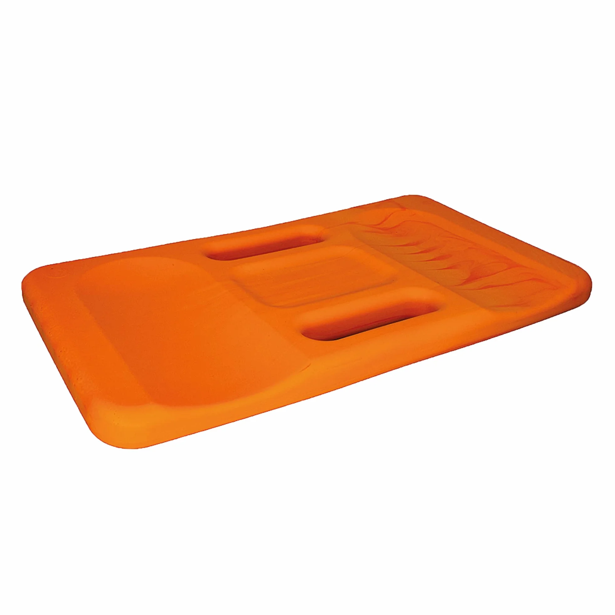 Karl Dahm Cojín para rodillas Ergo-Soft con asas, 240 x 440 x 30 mm, espuma suave y estable, para aliviar la tensión de las rodillas, para cualquier superficie, ideal para soladores, 12144