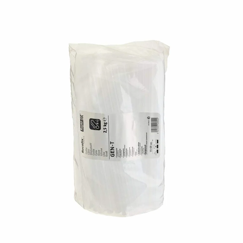 RAPID 40302800 - Cola 2.5 Kg GEN-T D12x295 mm. Transparente