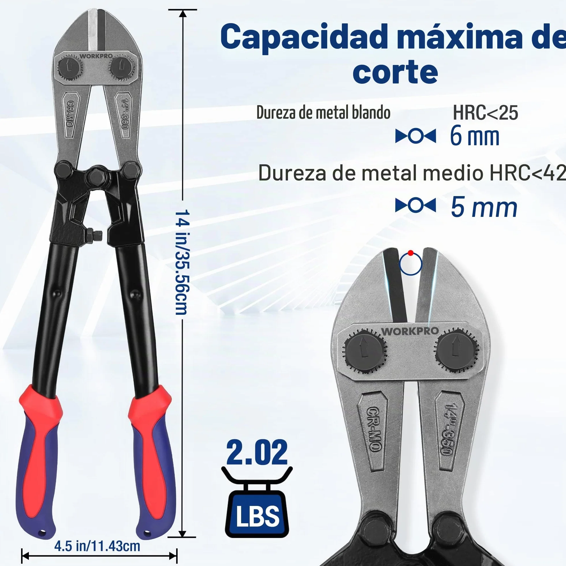 Workpro - Cortador de pernos, W017004A