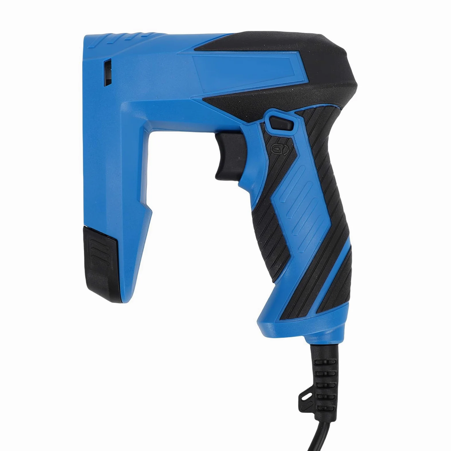 YWBL-WH Pistola Grapadora Eléctrica, Clavadora Grapadora Eléctrica Compacta y Liviana para Reparación de Muebles de Carpintería, con Compartimento de Carga Inferior y 3 Interruptores de (Enchufe de