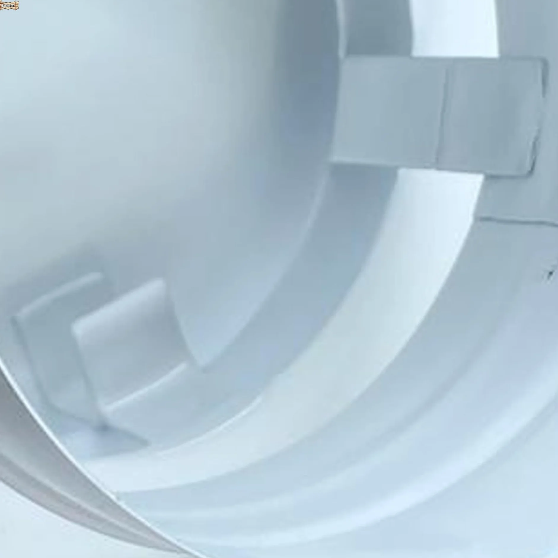 BricoLoco.com Sombrerete deflector antirrevoco Ø 100 mm., caldera, campana extractora o chimenea. Deflector de 3 aros para salida de aire, humos o gases. Chapa lacada en blanco (Ø 100 mm)