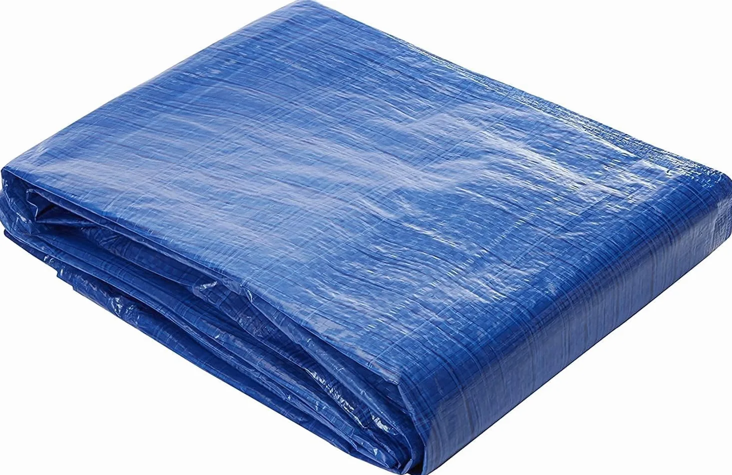 Toldo Reforzado Lona Impermeable Exterior (Azul, 5 x 8 m)
