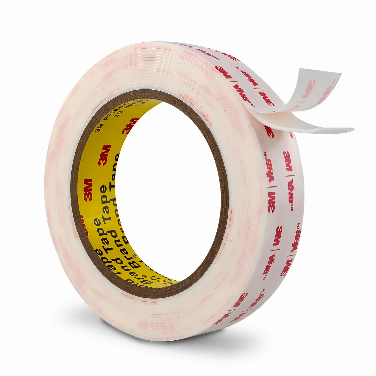 3M Cinta Adhesiva de Doble Cara Para Montaje 25 mm x 4,7 m Blanco 1 Rollo | 1,1 mm de Grosor, Espuma Resistente Extrafuerte, para Decoración De Coches Hogar y Oficina