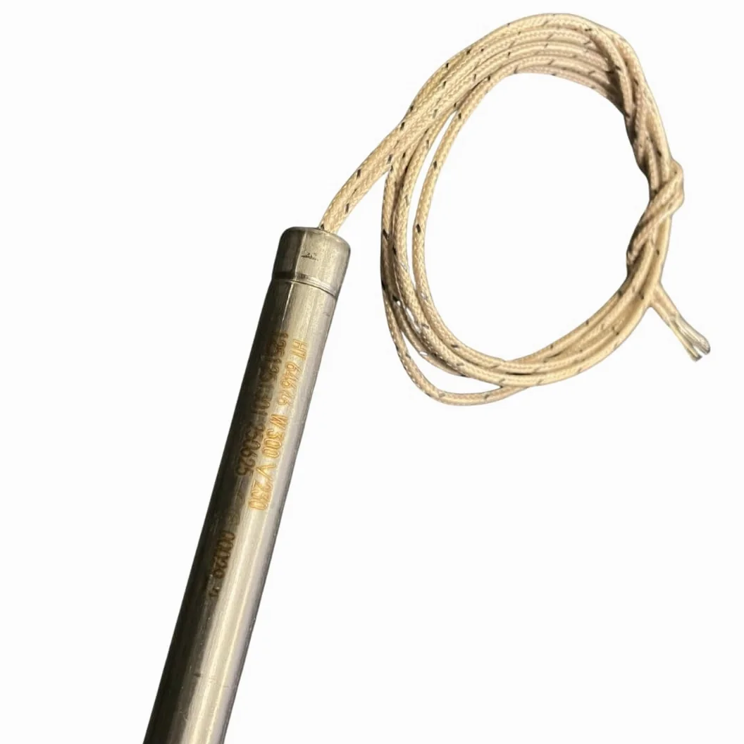 Bujía, resistencia de encendido L. 170 mm Diám. 9,9 mm, 300 W para estufas de pellet, calderas, quemadores