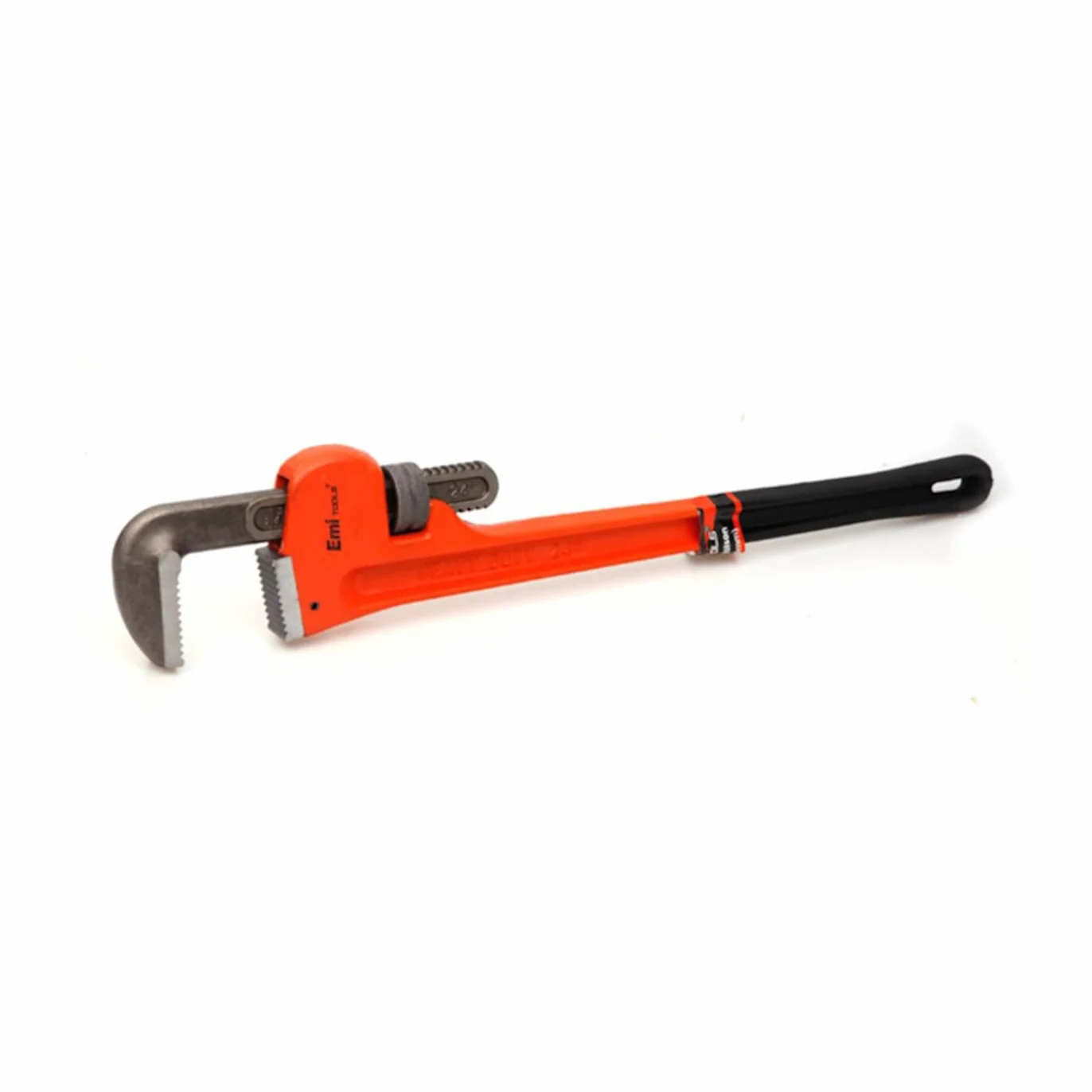 Llave Stillson 60 cm, llave para tubo ajustable 24'', hierro, llave de plomería, fontanería, reparación automóviles, mantenimiento, resistente a la distorsión o rotura, agujero para colgar