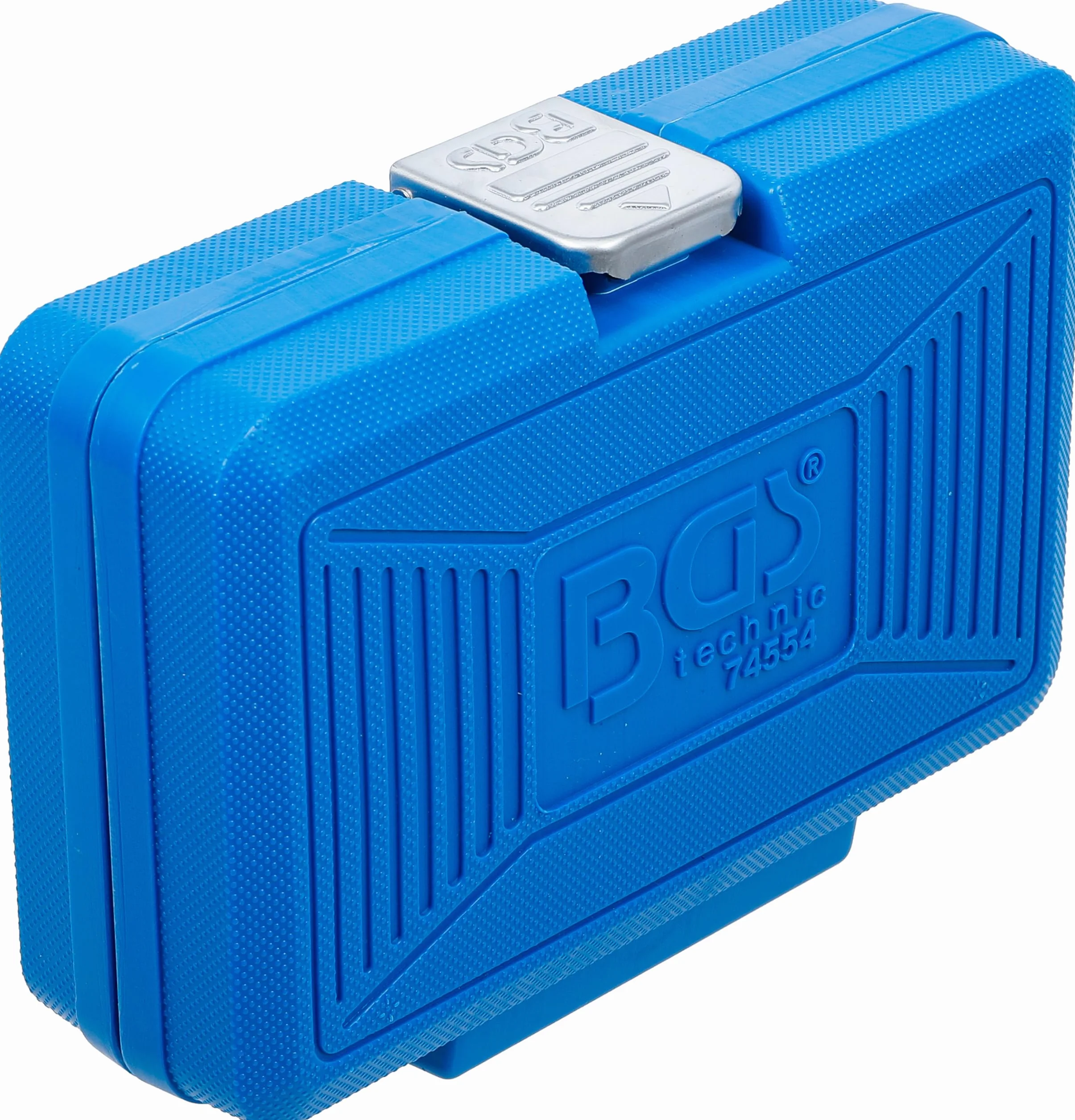 BGS 74554 | Juego de llaves de vaso de impacto | Perfil en E Plus | 6,3 mm (1/4") / 10 mm (3/8") / 12,5 mm (1/2") | EP4 - E32 | 19 piezas