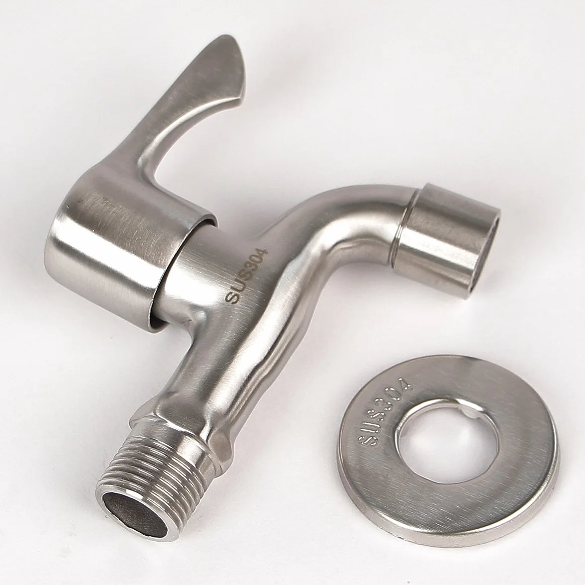 Grifo de Acero Inoxidable Fundido 304 1/2'