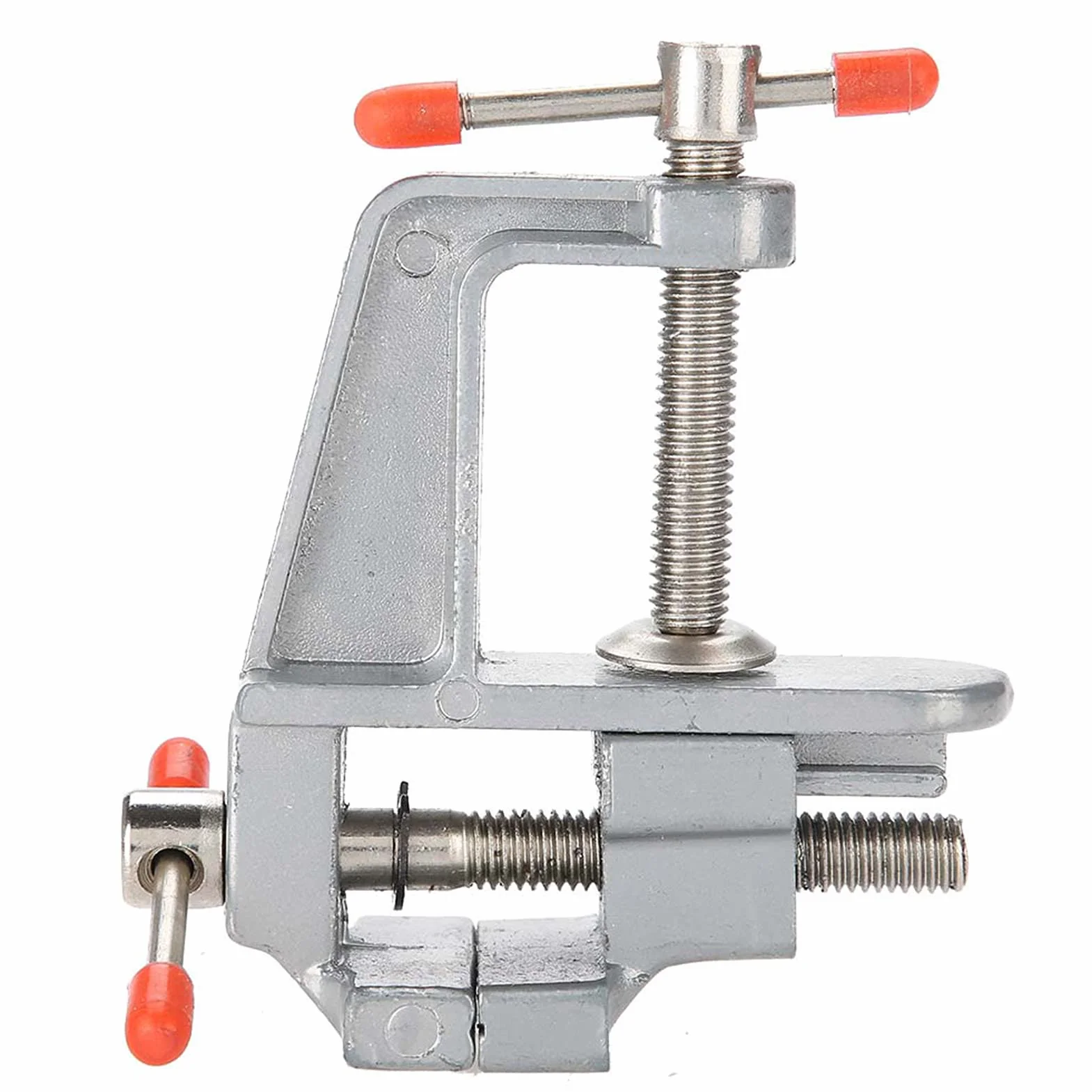 Kit de herramientas con mango para sierra de arcos. Juego de bastidor para sierra de joyera con mini tornillo de banco y abrazadera. Herramienta para hacer joyas DIY