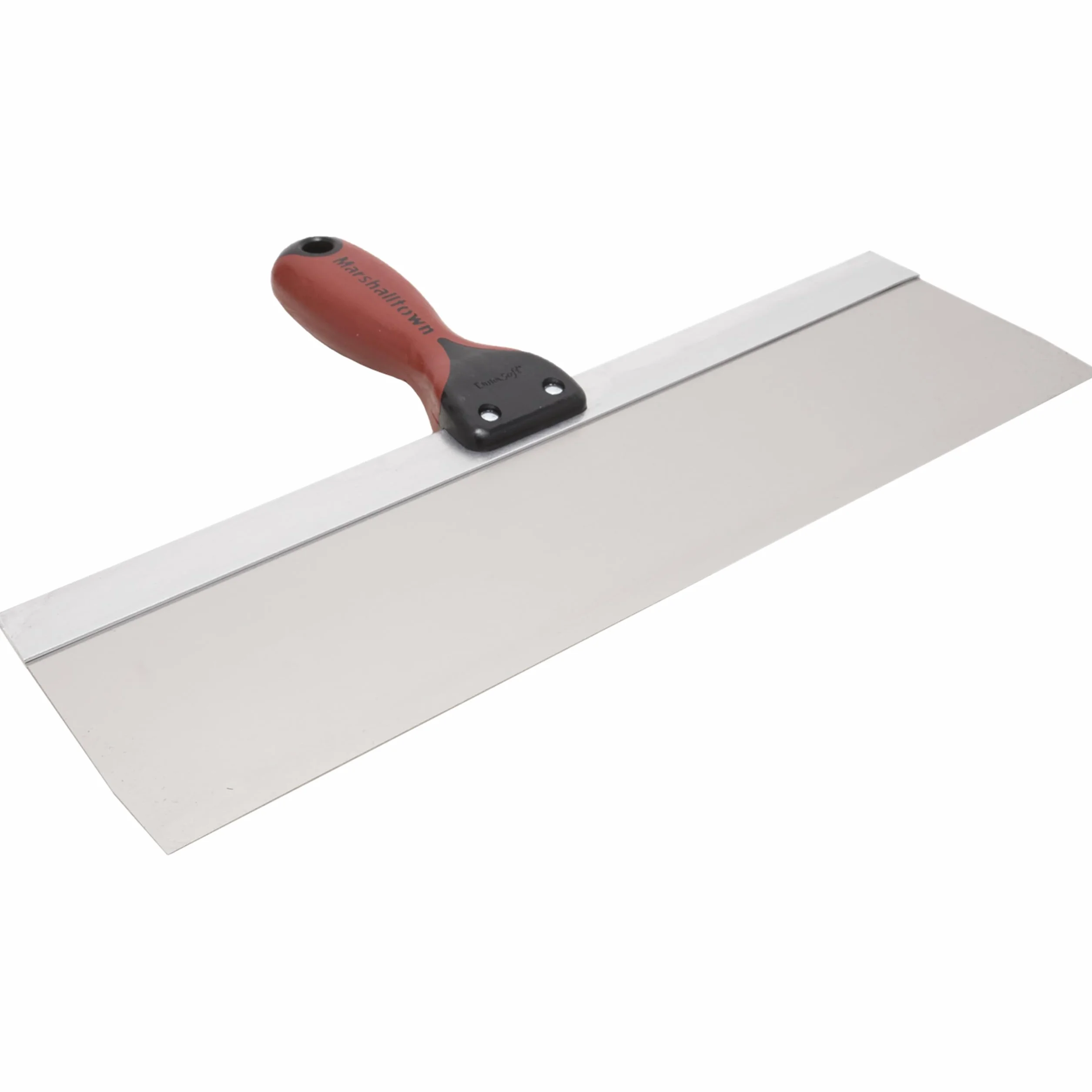 Espátula de superficie Marshalltown con mango DuraSoft en acero inoxidable, herramienta para yeseros y pintores, dimensiones de la espátula: 356x76 mm