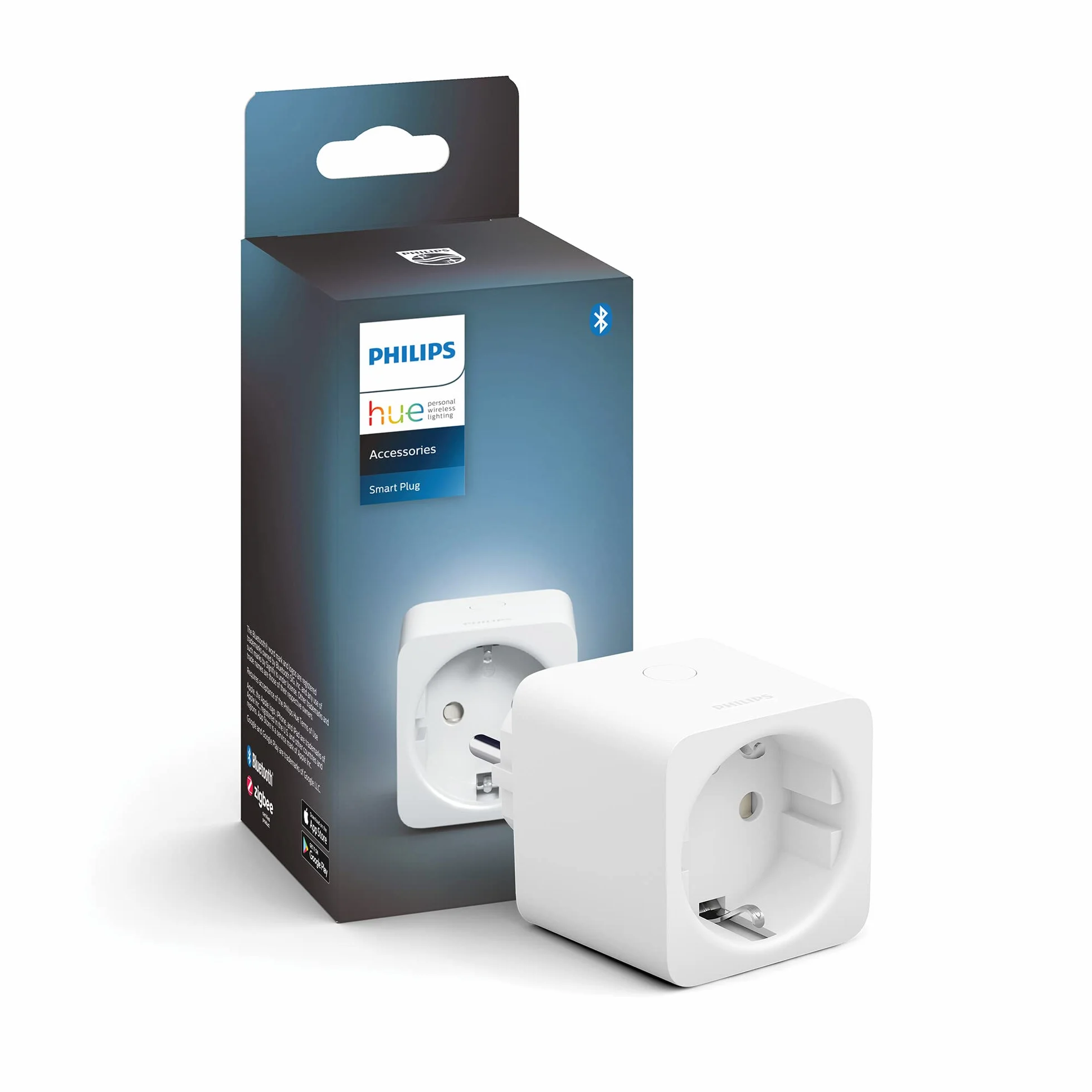 Philips Hue - Enchufe inteligente, Control remoto dispositivos, Ahorro de luz, Compatible con Alexa y Google Home