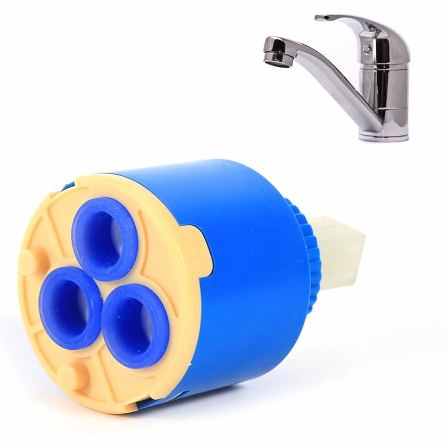 Cartucho Grifo 40mm Cerámica Válvula Mezcladora Repuesto Cocina